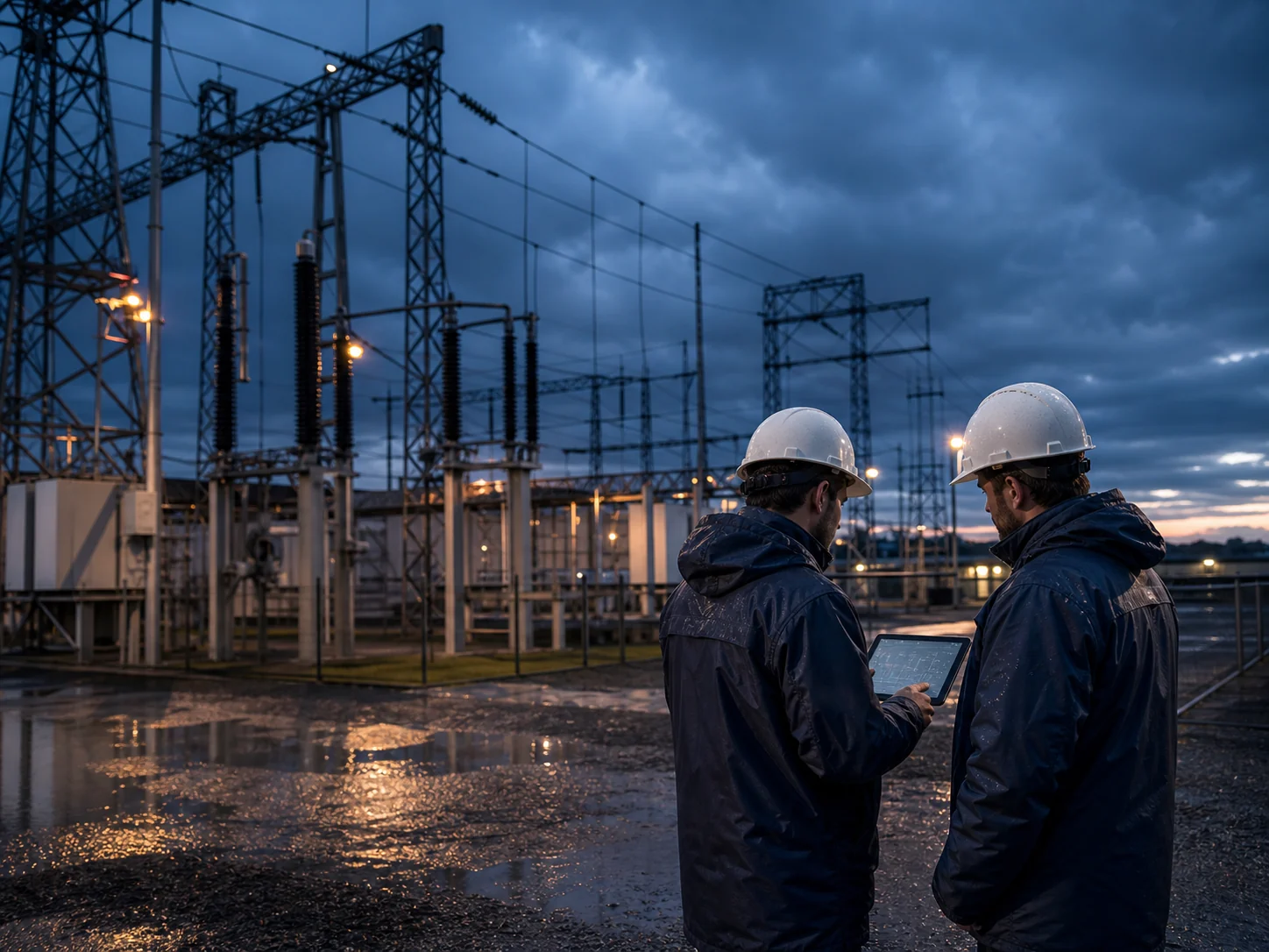 Especialistas protegiendo la continuidad de la infraestructura eléctrica