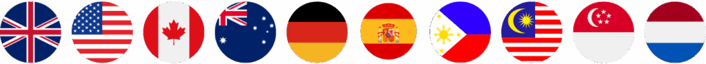 Banderas internacionales