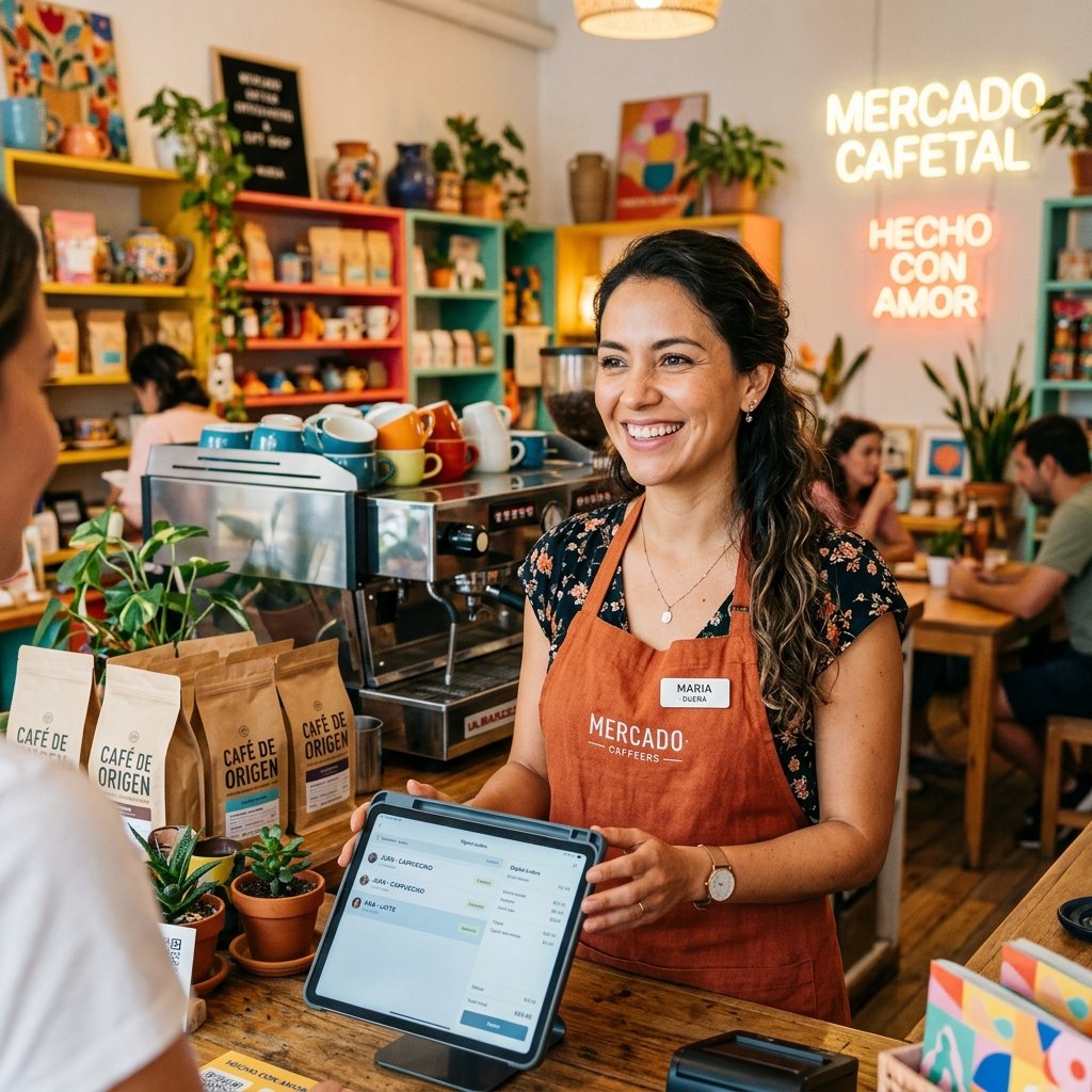 Emprendedora aplicando metodologías prácticas